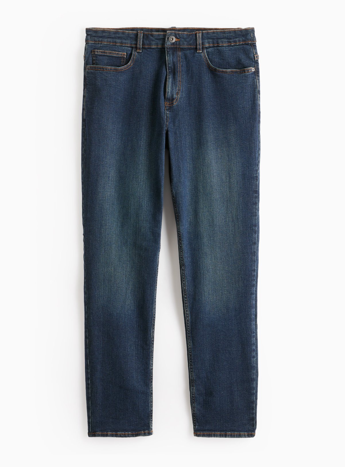 Everyday Dark Washed Denim Slim Fit Jeans  40S - Image 3 thumbnail